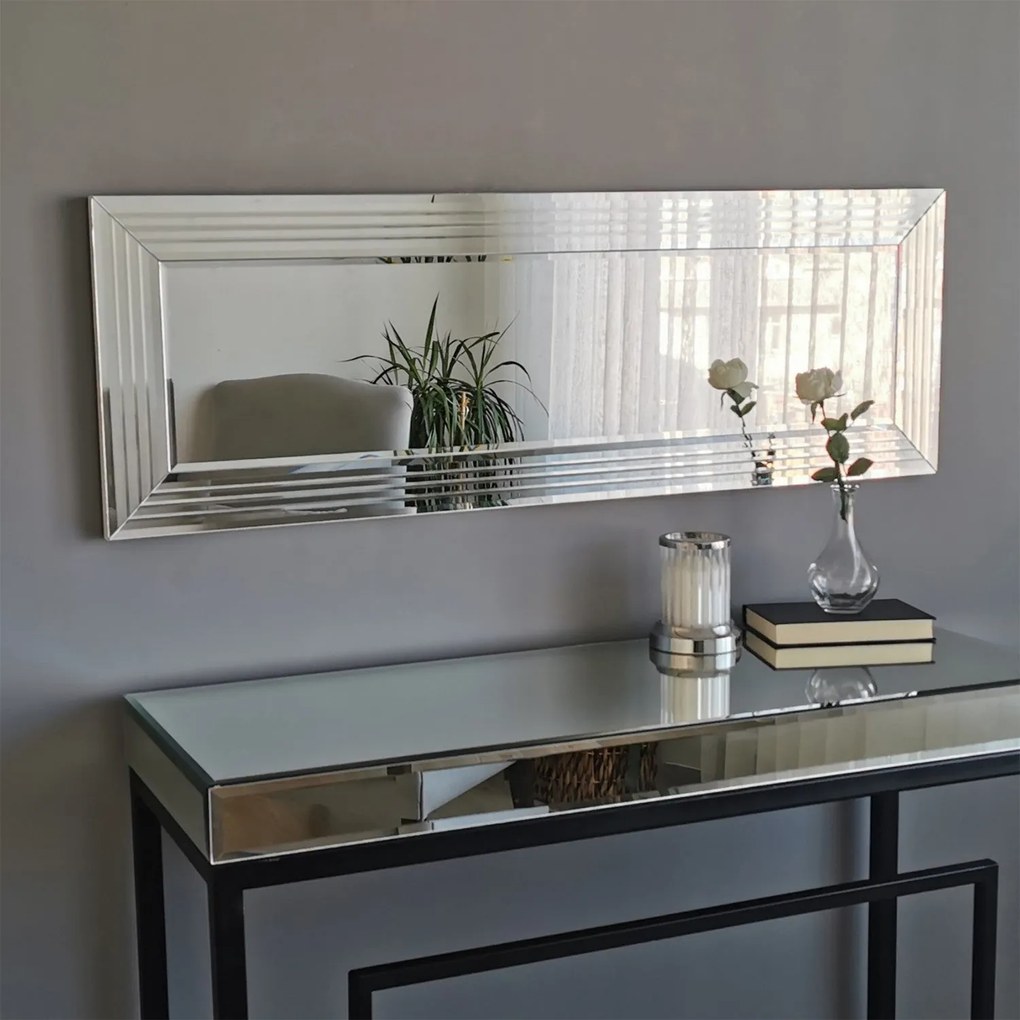 Espelho A301D – Prateado – 120x40x2,2 cm
