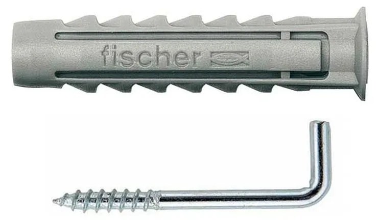 Ganchos Fischer 14905 Tacos 5 X 25 mm 10 Unidades