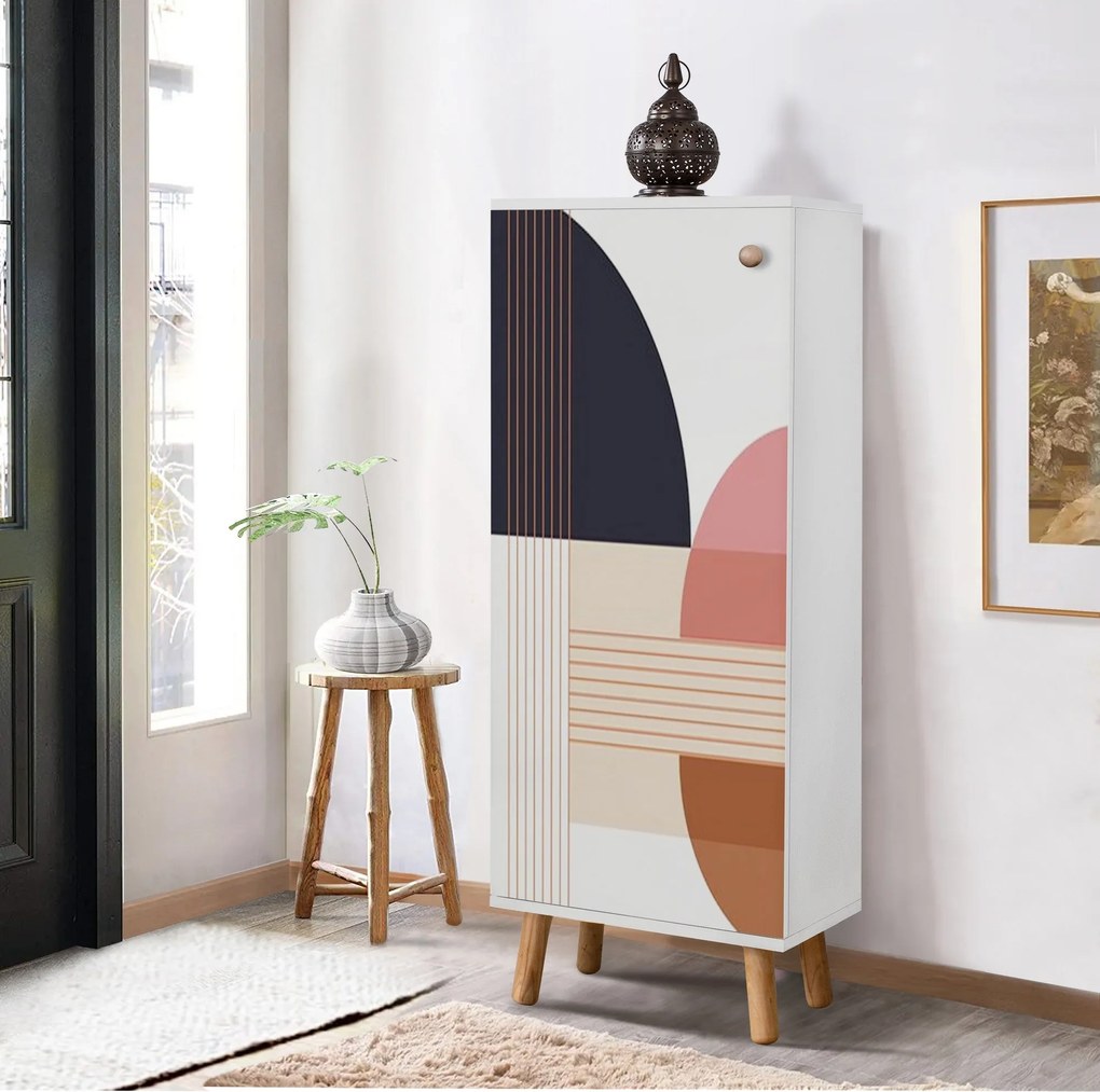 Sapateira Vegas – Branco – 50 cm x 135 cm x 38 cm