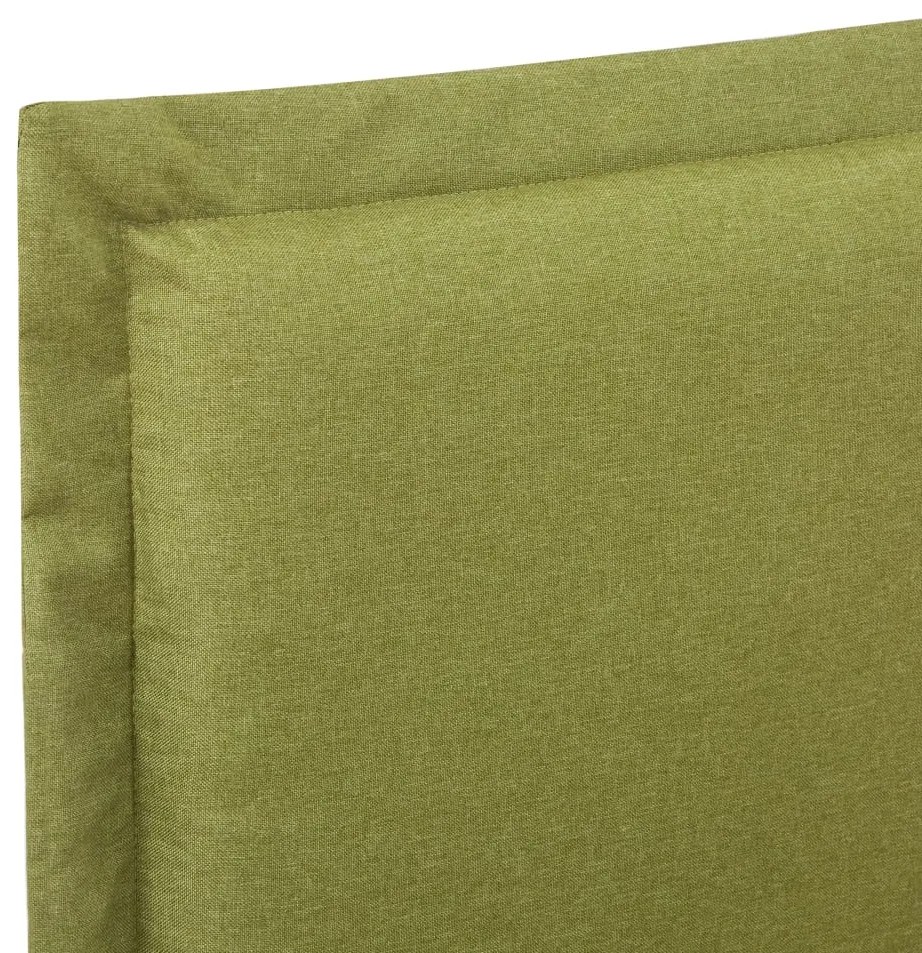 Estrutura de cama 90x200 cm tecido verde