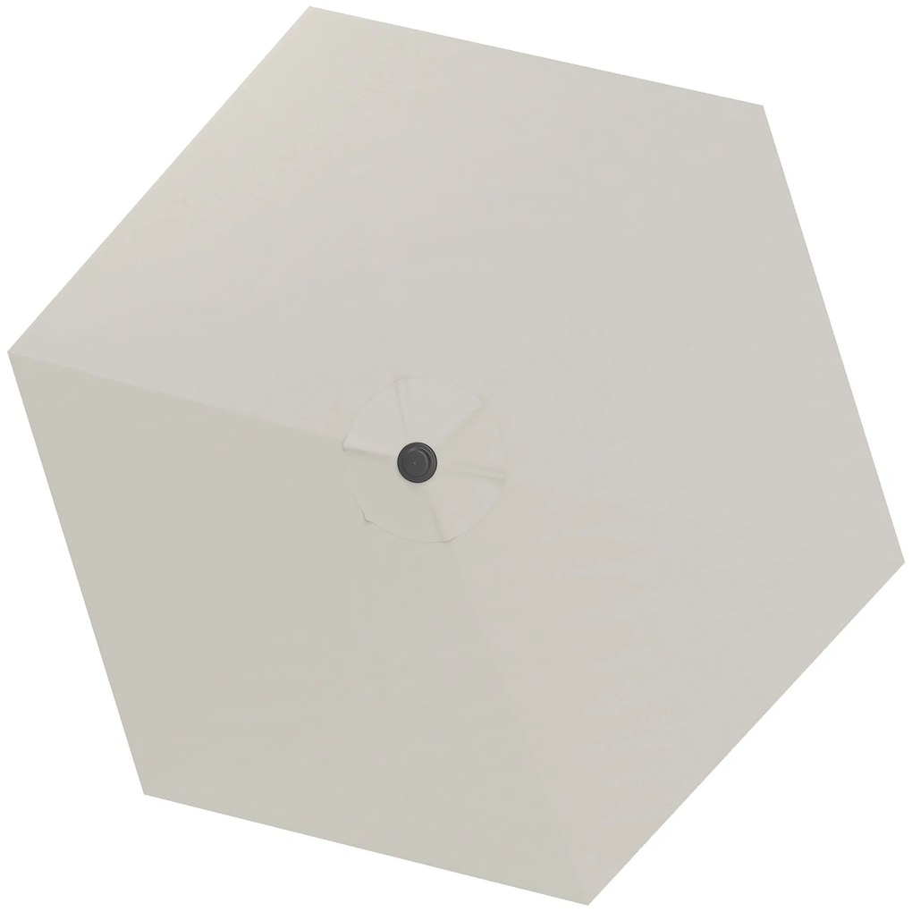 Toldo de Substituição para Guarda-Sol – Ø300 cm – Creme – Proteção UV3