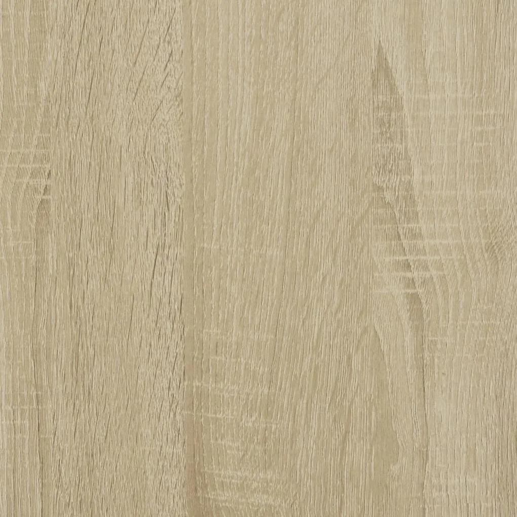 Sapateira 75x34x112 cm derivados de madeira cor carvalho sonoma