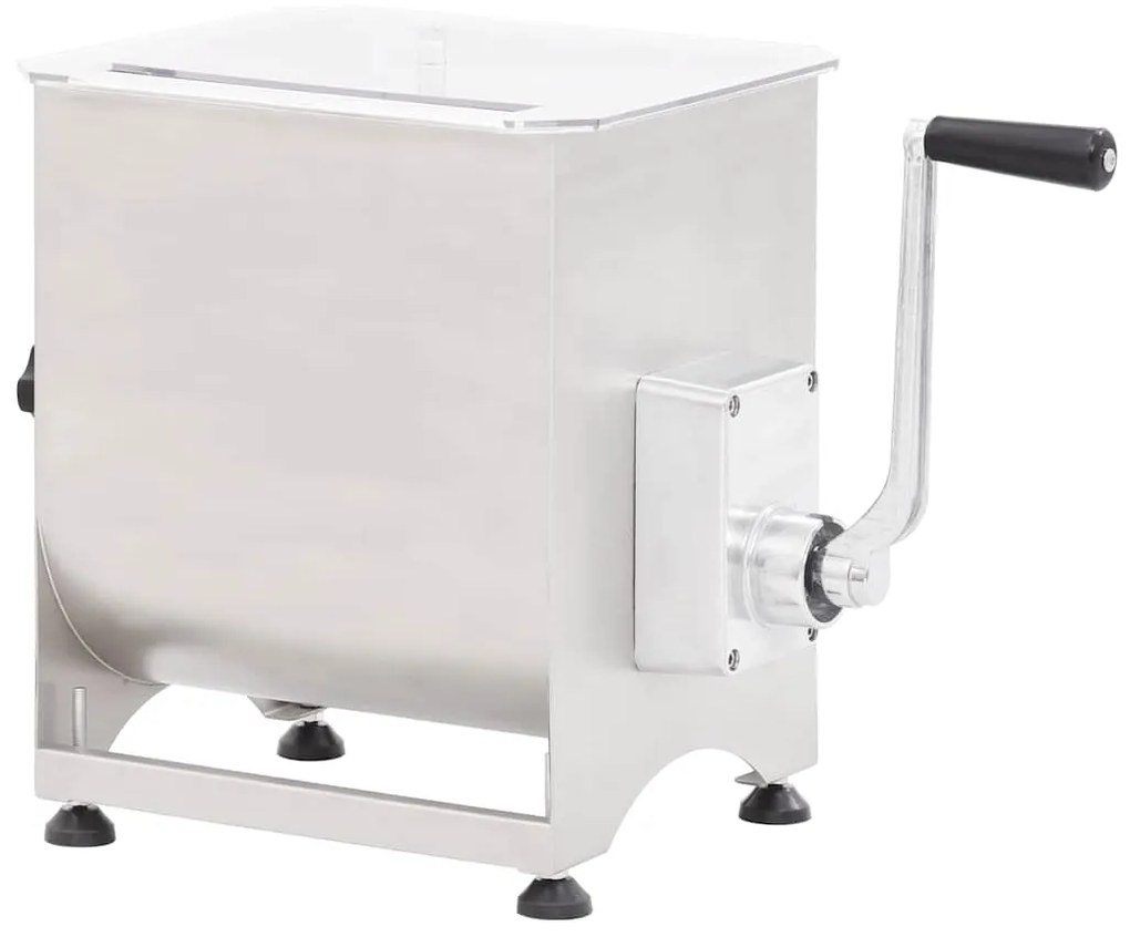 Misturador de carne prateado aço inoxidável