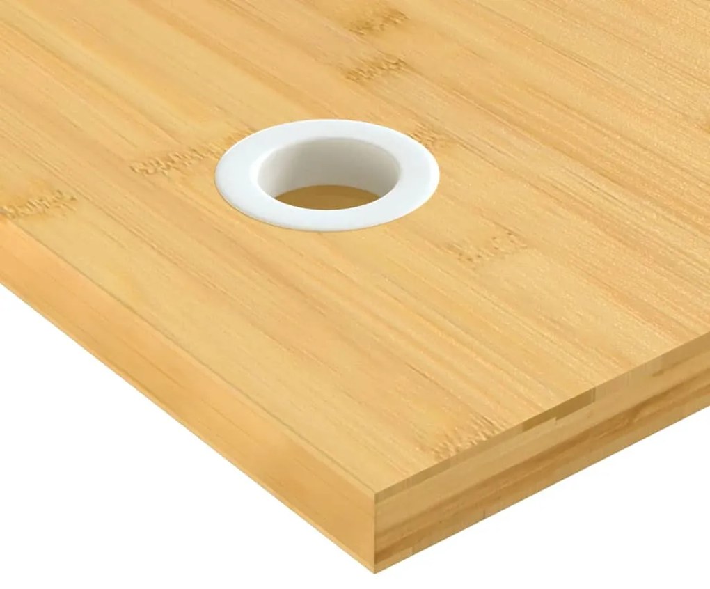 Tampo de secretária 80x40x2,5 cm bambu