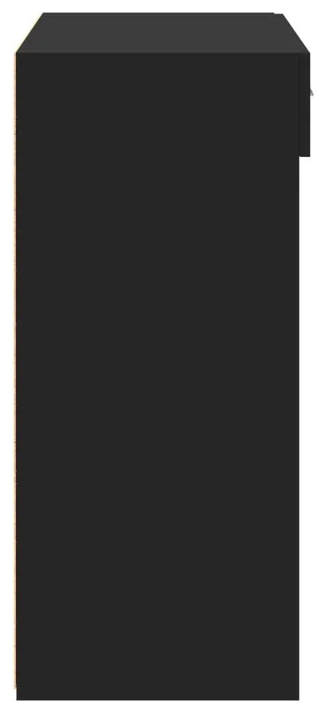 Aparador 80x42,5x93 cm cm derivados de madeira preto