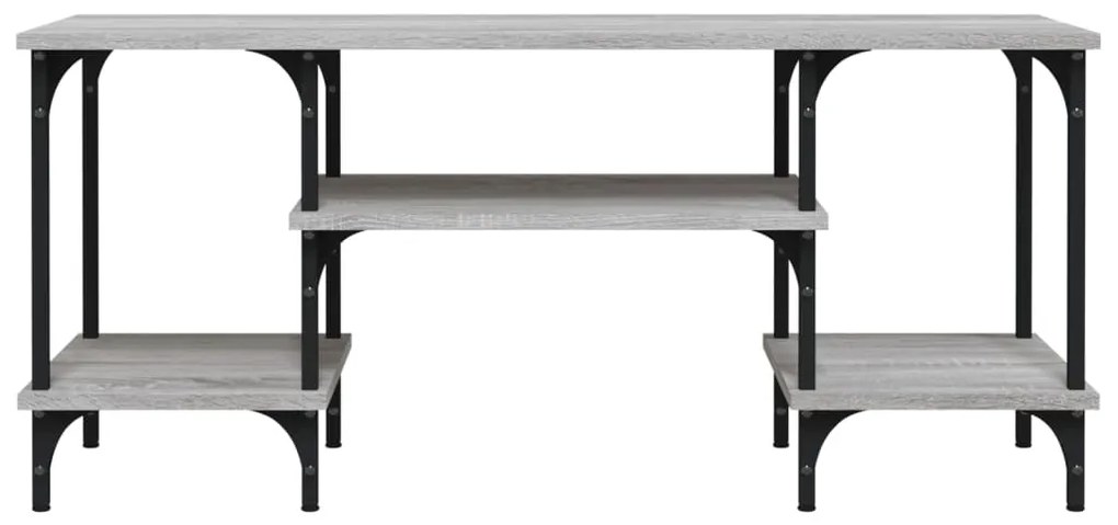 Móvel para TV 102x35x45,5 cm derivados madeira cinzento sonoma