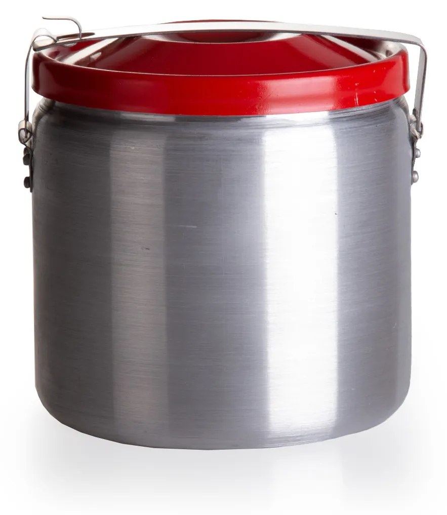 Marmita Alta com Tampa Pintada 14X14cm