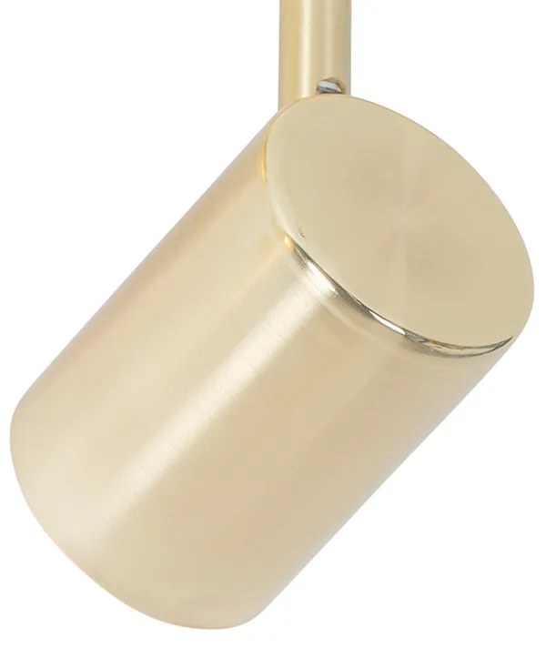 Candeeiro de teto moderno latão 2 luzes ajustáveis - Jeana