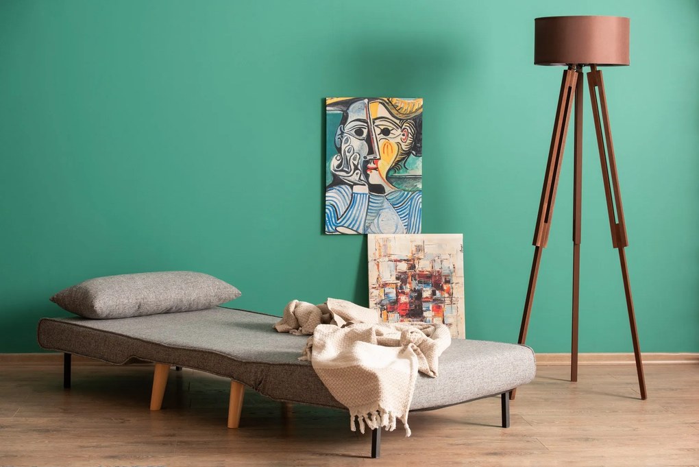 Sofá-Cama Folde – Cinzento Claro – 180 x 80 cm