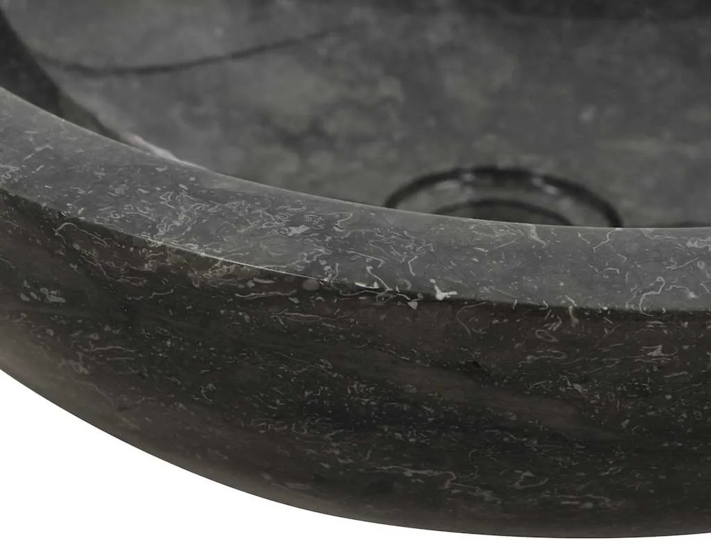 Lavatório 40x12 cm mármore preto
