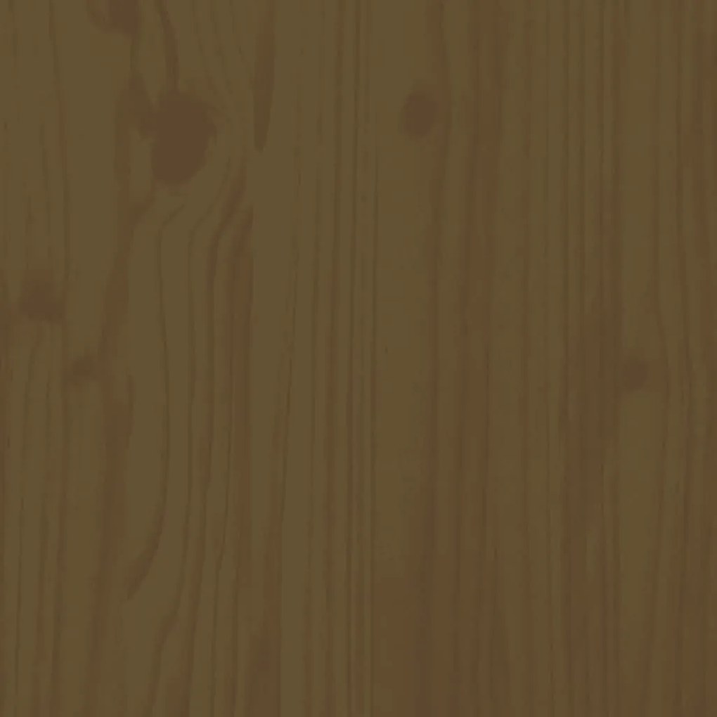 Cadeiras de jardim 2 pcs 61,5x53x71cm pinho maciço castanho-mel