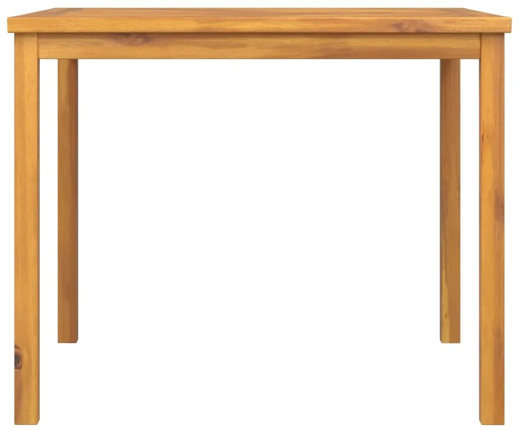 Mesa de jantar para jardim 90x90x74 cm madeira de acácia maciça
