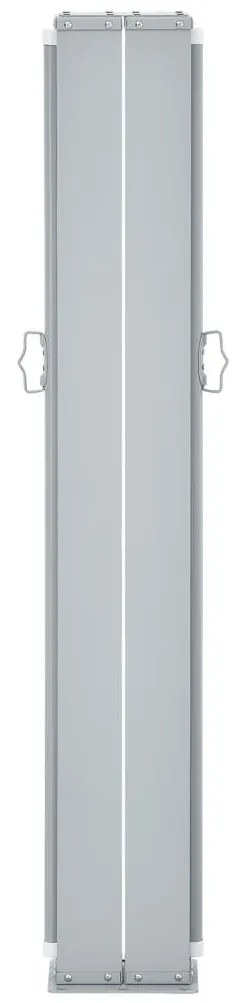Toldo lateral retrátil 140x1000 cm creme