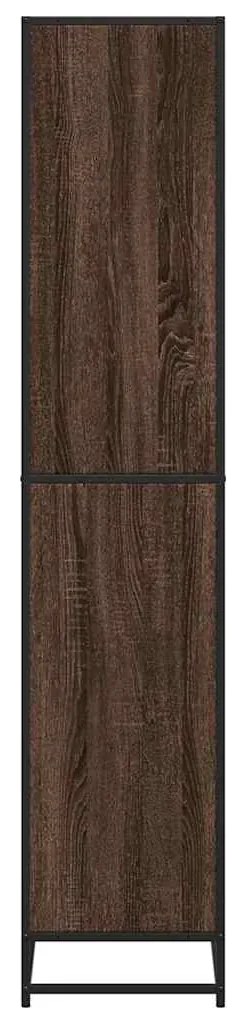 Estante 80,5x35x170,5 cm derivados de madeira carvalho castanho