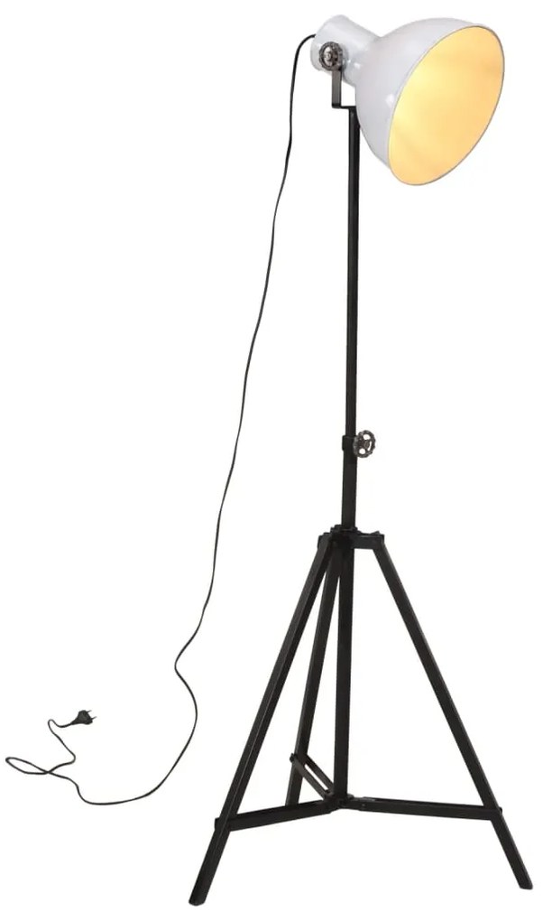 Candeeiro de pé 25 W 61x61x90/150 cm E27 branco
