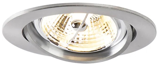 Foco embutido moderno alumínio AR70 - Cisco