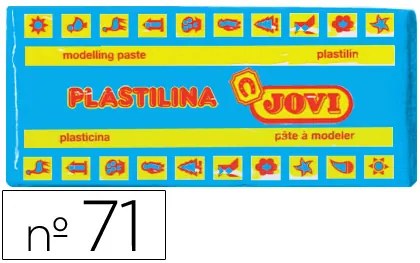 Plasticina Jovi 71 150 gr Azul Claro
