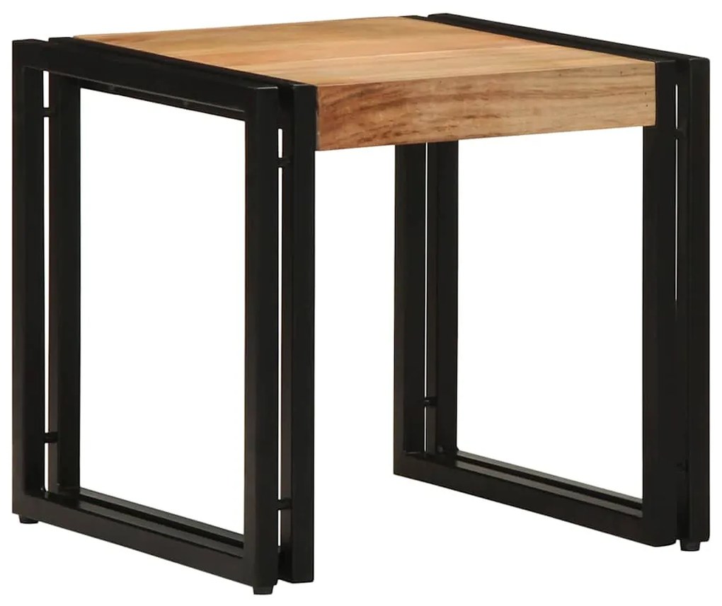 vidaXL Mesa de centro 40 x 40 x 38 cm Madeira Sólida de Acácia