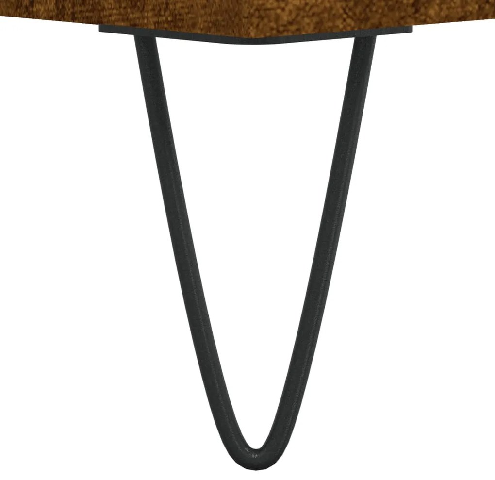 Mesa de centro derivados de madeira carvalho fumado