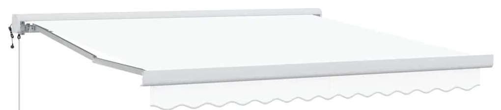 Toldo Retrátil Automático Branco 350x250 cm