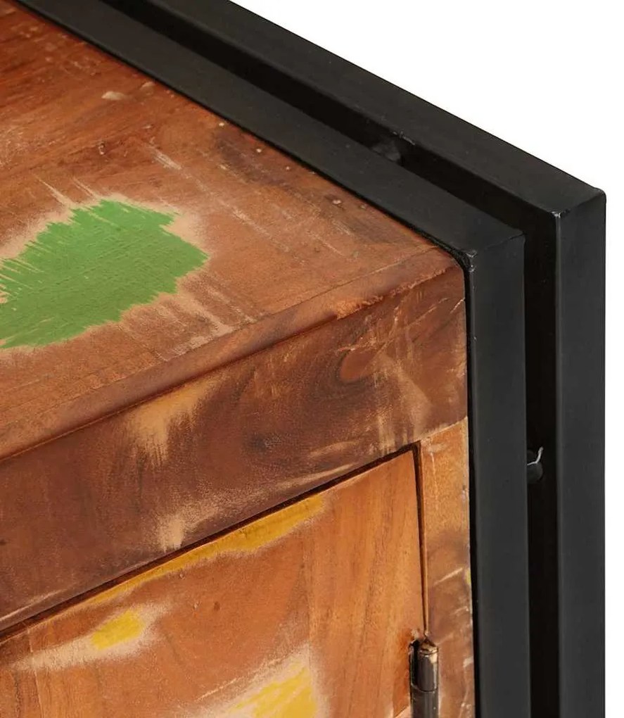 Gabinete para TV Multicolor Madeira recuperada maciça