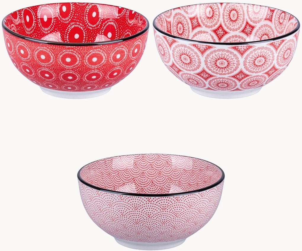 Taças Confusion, conjunto de 6, vários modelos