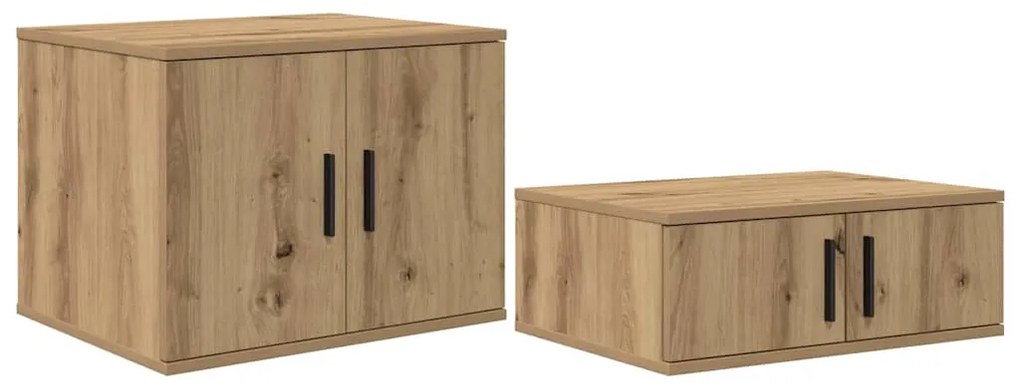 Cama de Armazenamento Artisan Carvalho 90x190 cm
