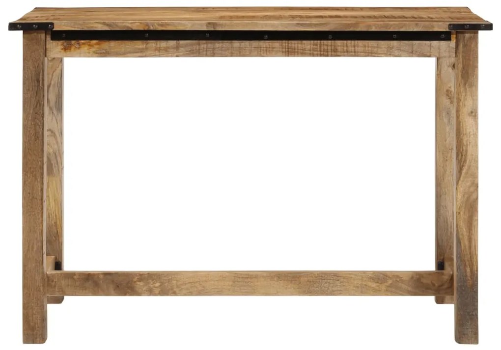 Mesa de jantar 110x55x75 cm madeira de mangueira maciça