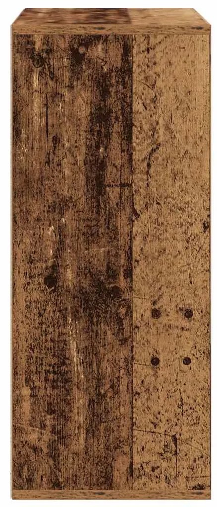 Estante madeira velha60x30x71,5 cm derivados de madeira