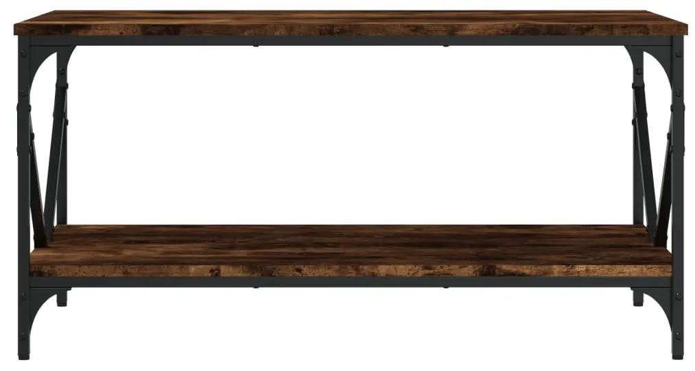 Mesa de centro 90x50x45 cm derivados de madeira carvalho fumado