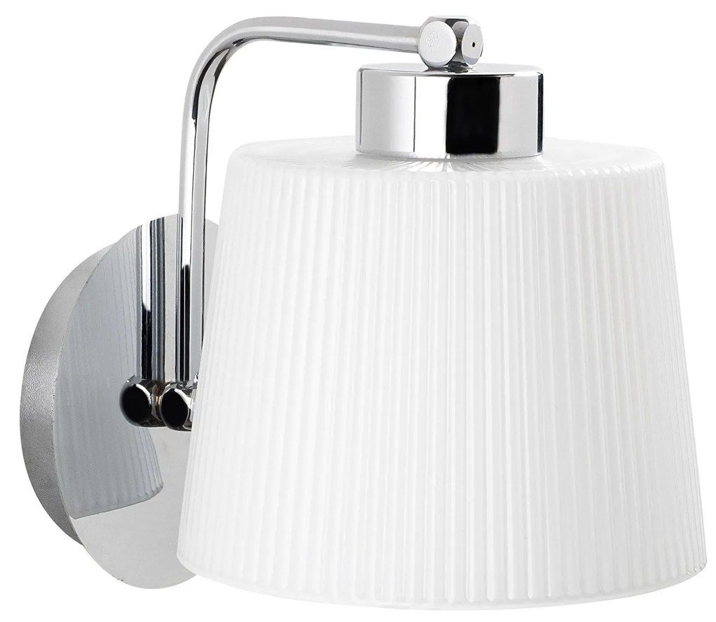 Aplique de Parede Kemer – Prateado – 18 cm