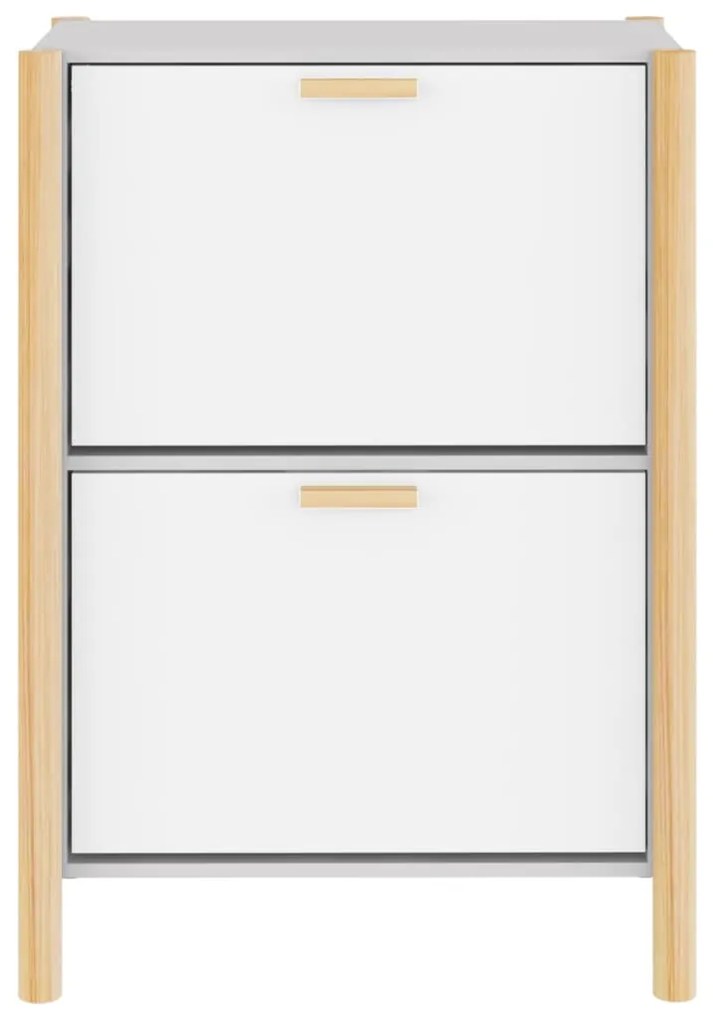 Sapateira 57,5x33x80 cm derivados de madeira branco