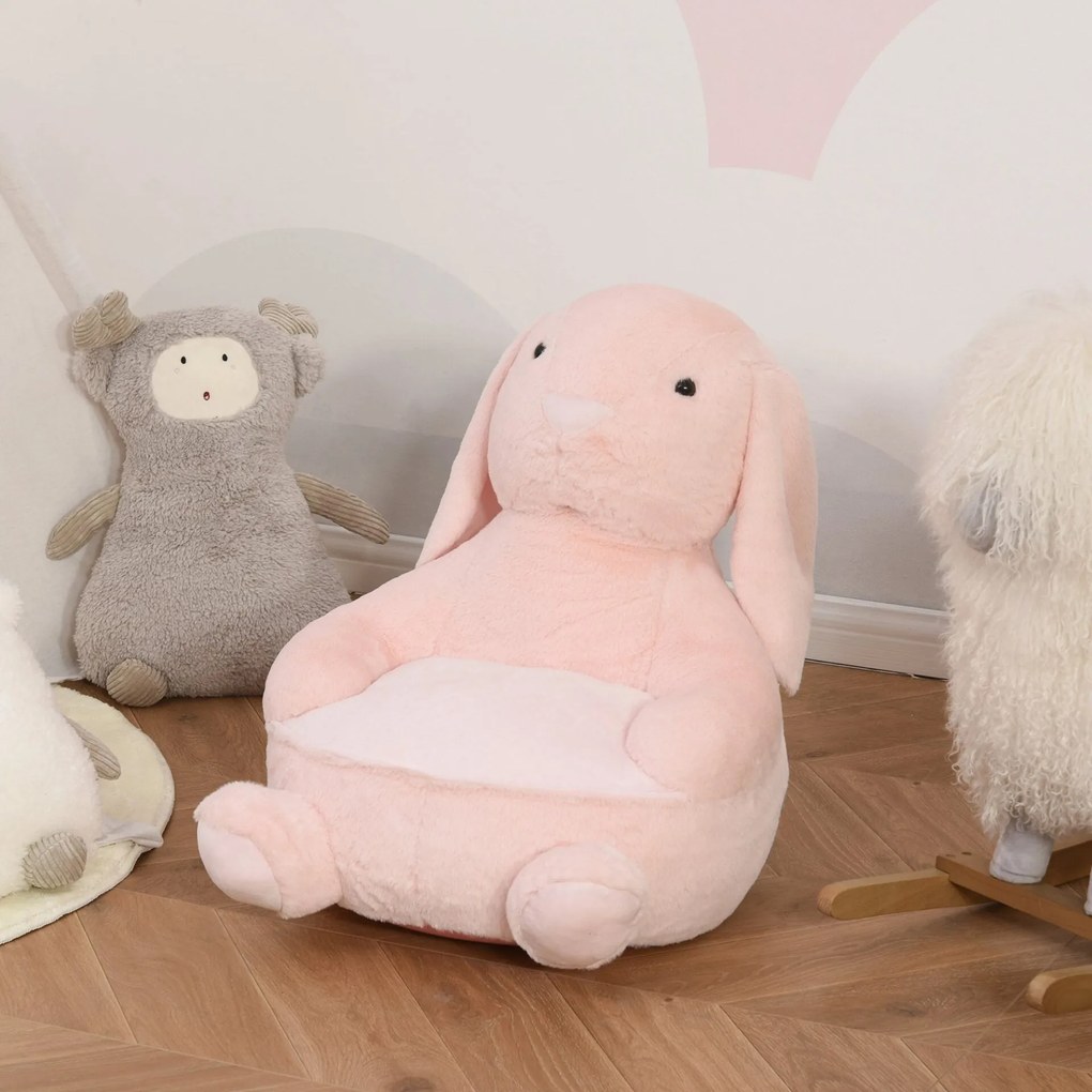 Poltrona Infantil Rabbit - Design Nórdico
