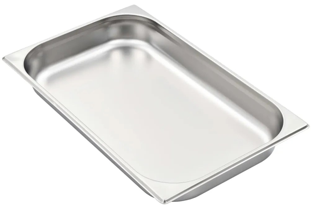 Recipientes gastronorm 4 pcs GN 1/1 65 mm aço inoxidável