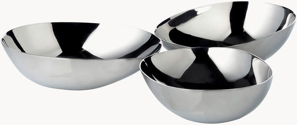Taça de servir em aço inoxidável Luma