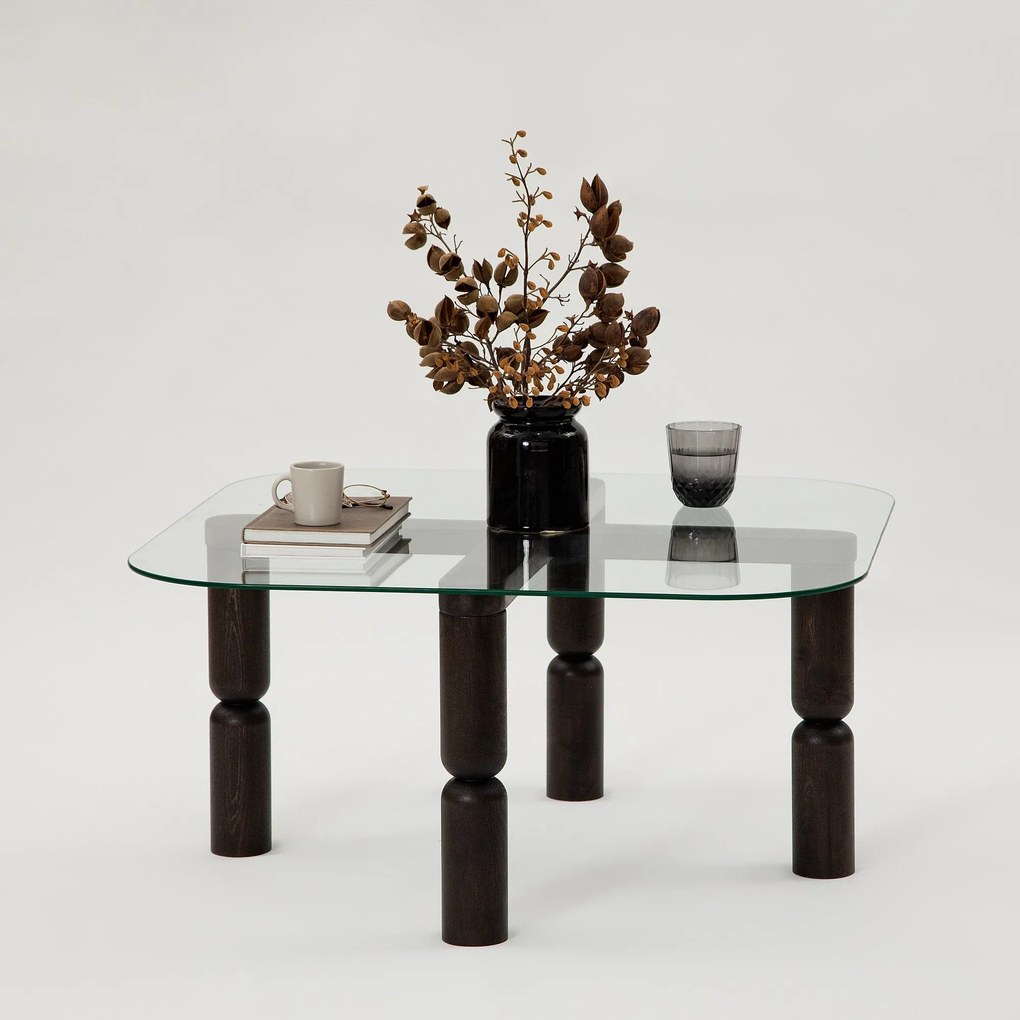 Mesa de Café Kei - Antracite - 80x40x80 cm
