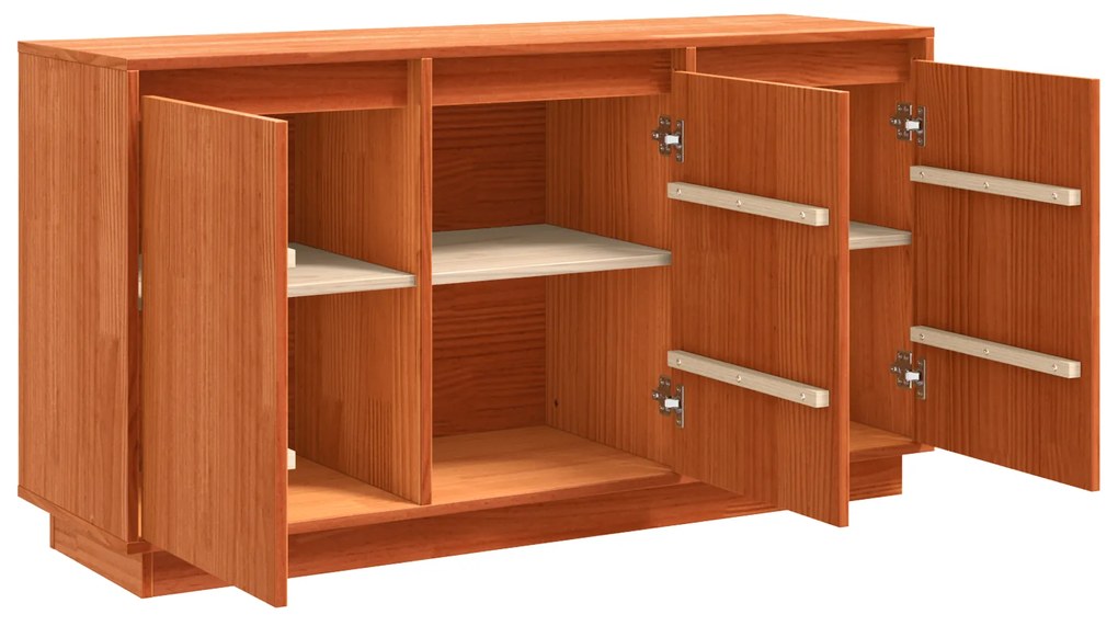 Buffet Castanho 111 x 34 x 60 cm Madeira de pinho maciça