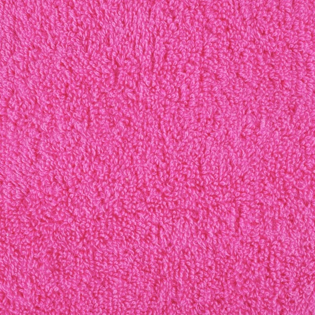8pcs Conjunto toalhas banho premium SOLUND 600 gsm rosa