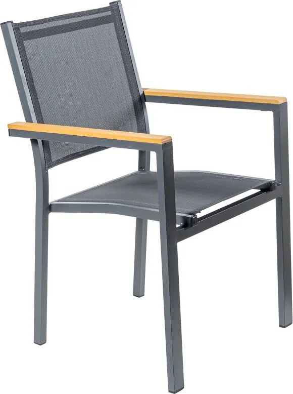 Conjunto Jardim 74615/74616 (mesa + 6 cadeiras | metal + polipropileno)