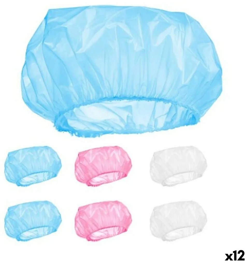 Touca de Banho Conjunto Multicolor 28 cm Plástico (12 Unidades)