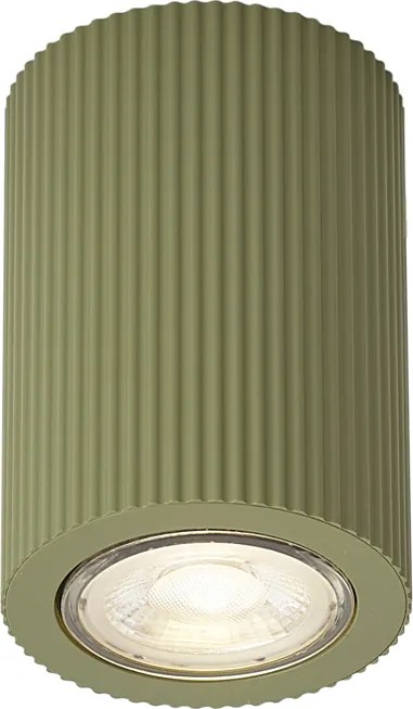 Conjunto de 4 focos de teto retro verde - Sprawl