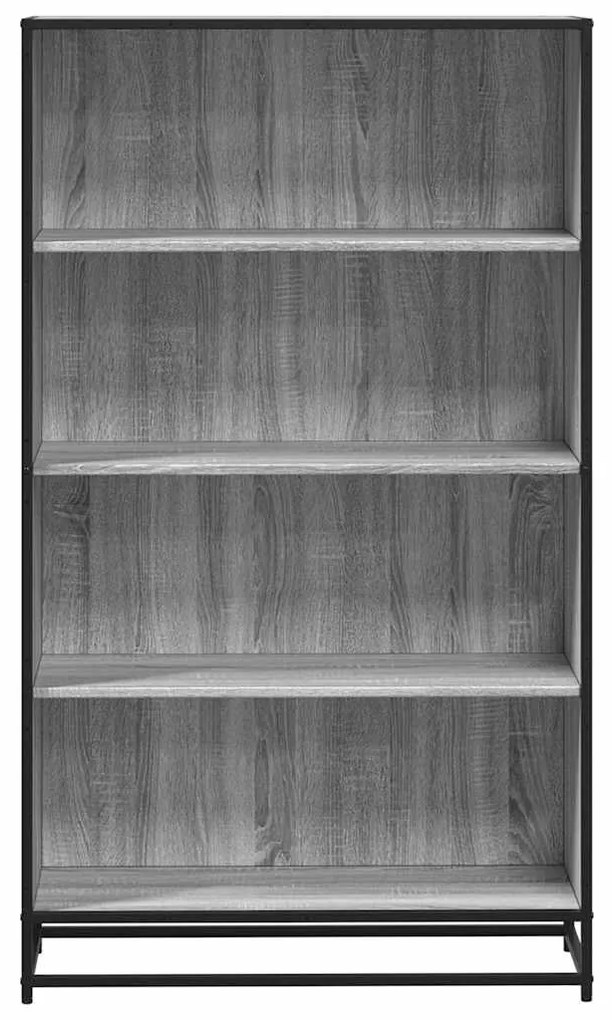 Estante 80,5x35x139 cm derivados de madeira cinzento sonoma