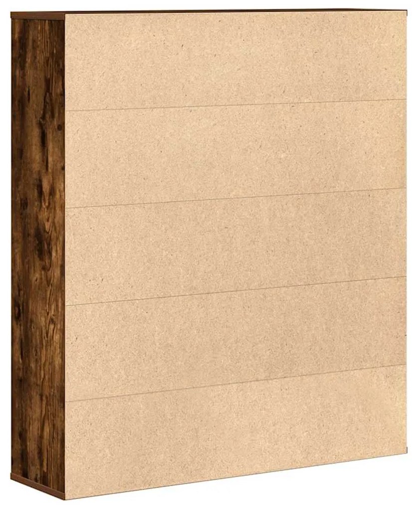 Estante 89x24x101,5 cm derivados de madeira carvalho fumado