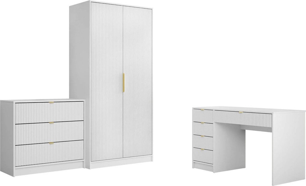 Conjunto para escritório em casa Comfivo Papilio IV