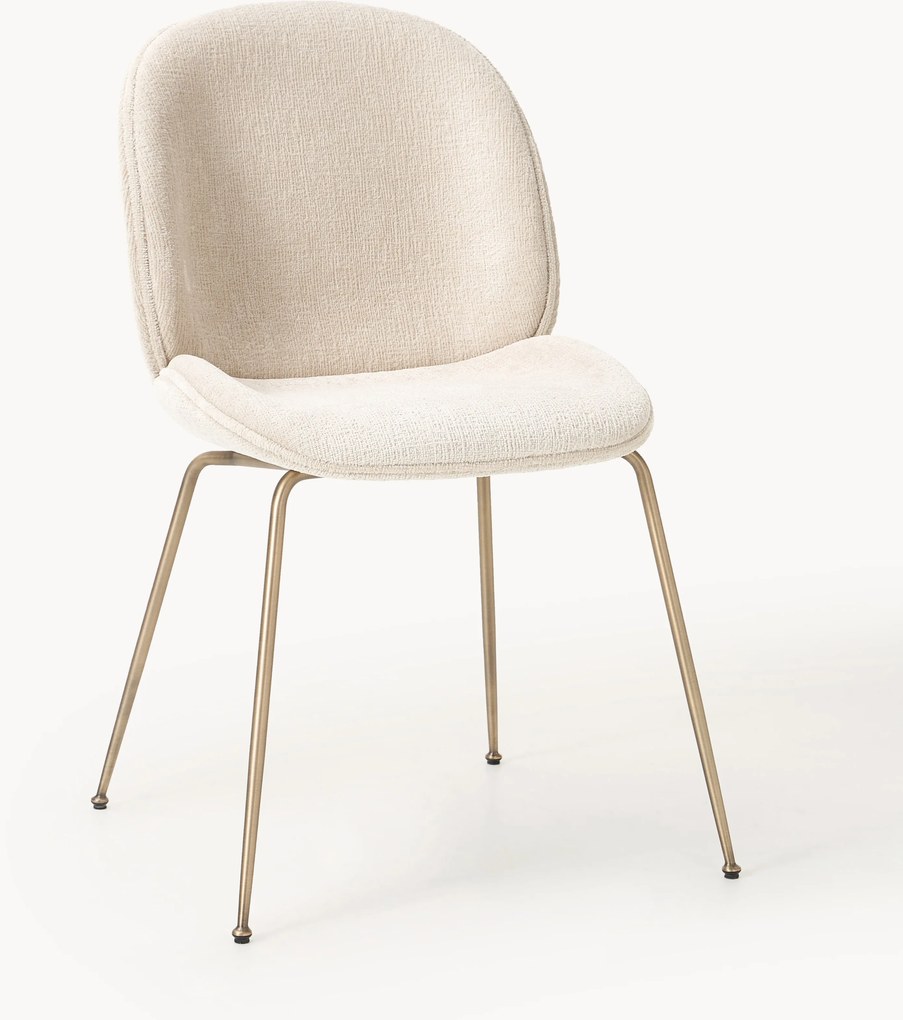 WESTWING x GUBI, Cadeira de jantar estofada Beetle by Delia Lachance