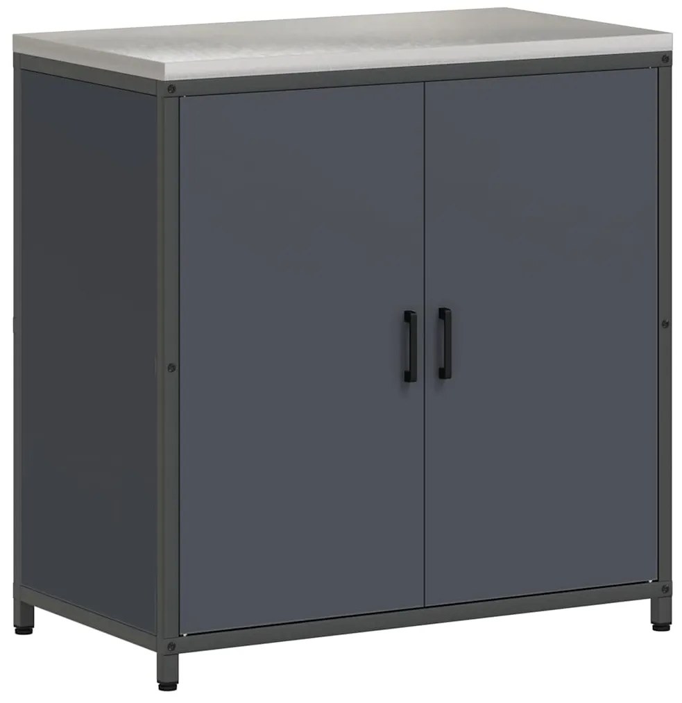 Conjunto de Armazenamento de Cozinha 3 pcs Antracite