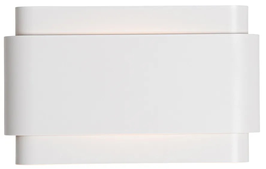 Aplique industrial branco 2 luzes - Coen