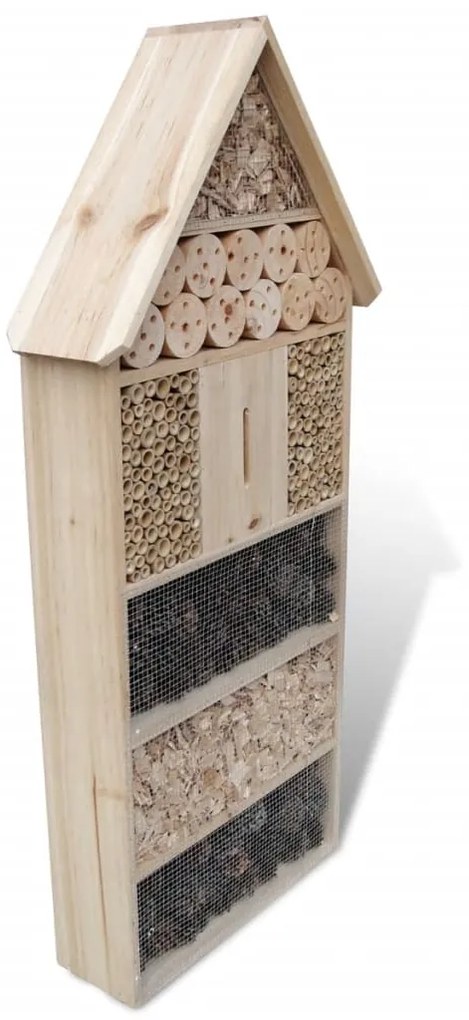 Hotel para insetos XXL 45,5 x 15 x 99 cm