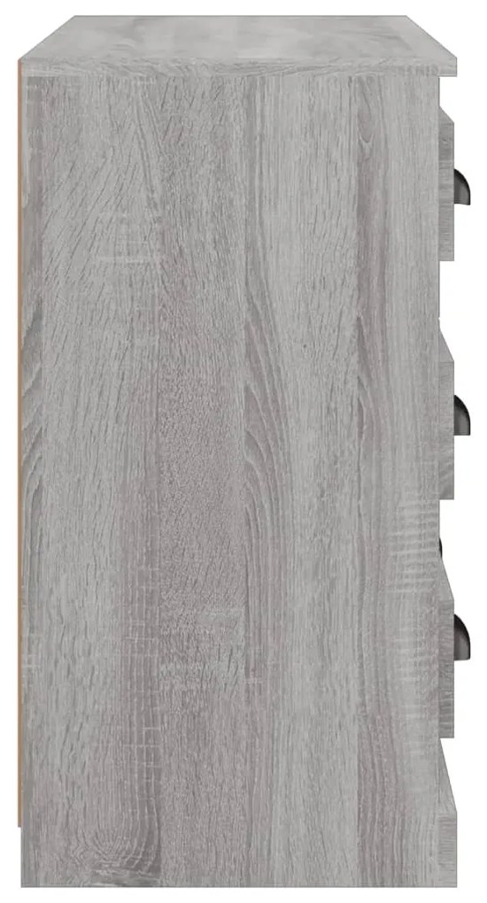 Aparador 70x35,5x67,5 cm derivados de madeira cinzento sonoma