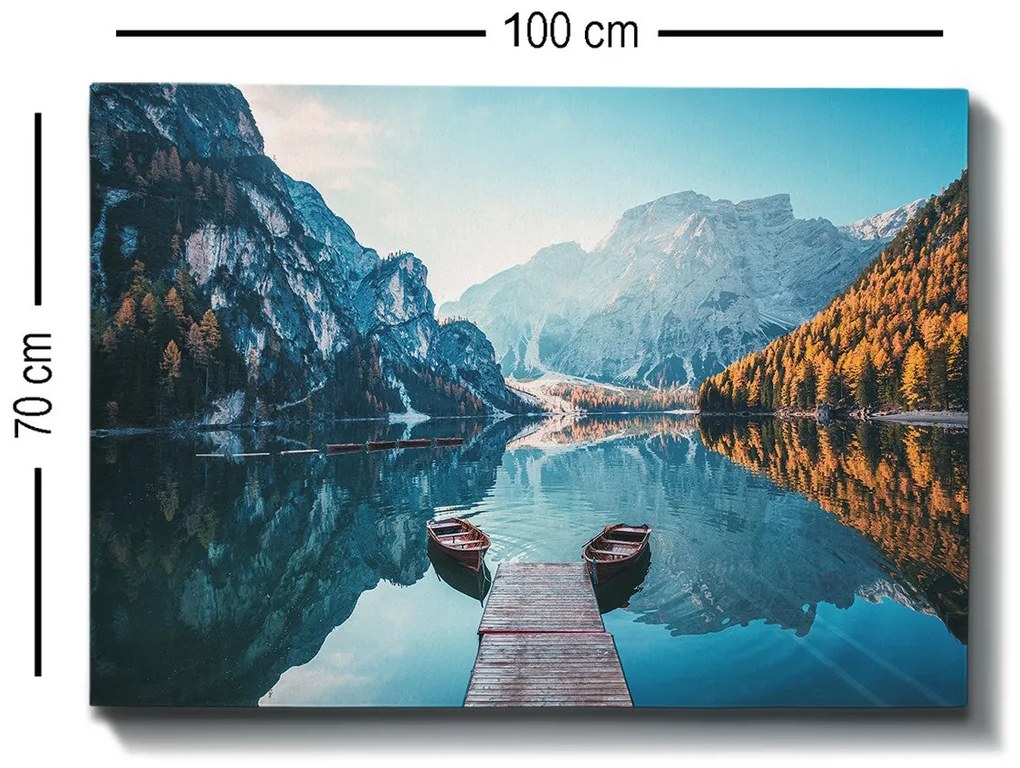 Pintura Decorativa em Tela 1499847638 – Multicolor – 70 x 100 cm